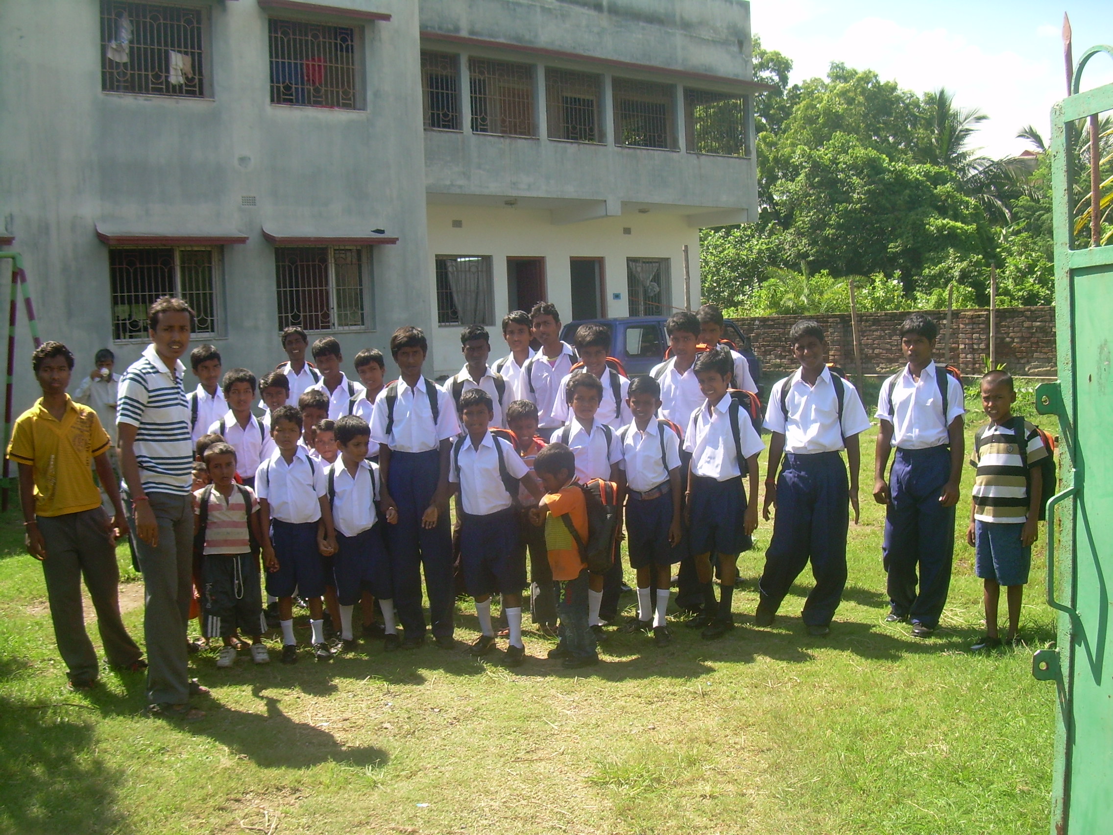 Children Leaving School